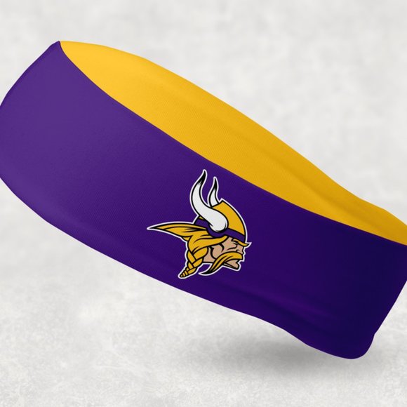 NEW - Reversible Minnesota Vikings Headband - Picture 1 of 2